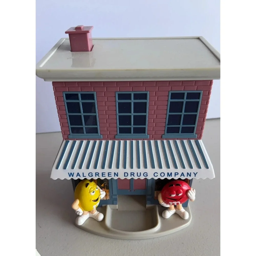 Vintage M&M Walgreens Drug Company Exclusive Collectors Edition Candy Dispenser